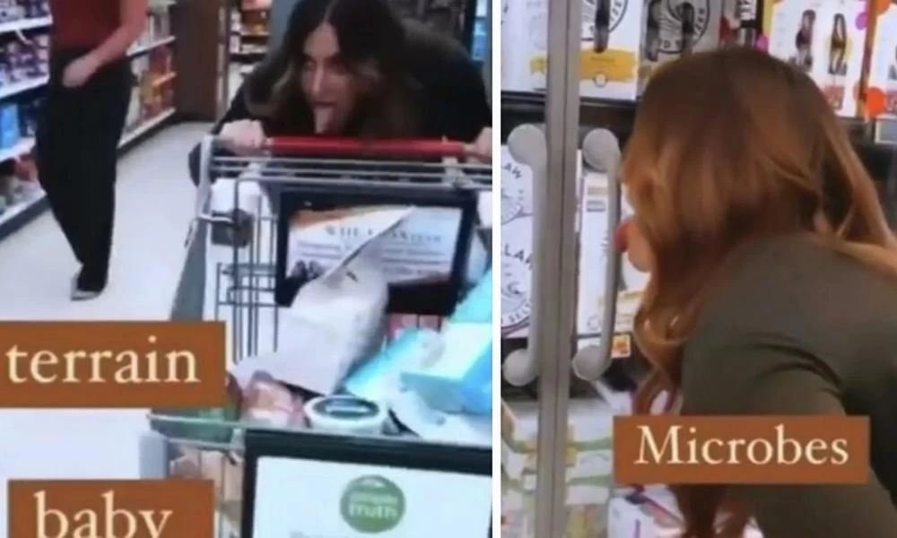 ΗΠΑ: Γλείφει τα πάντα στο σούπερ μάρκετ για να ενισχύσει το ανοσοποιητικό